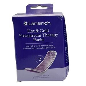 Lansinoh‎ - Hot & Cold Postpartum Therapy Packs (2 Count) - Reusable Relief Pads